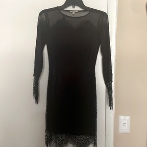 Black lacy dress- Medium- Charlotte Russe
